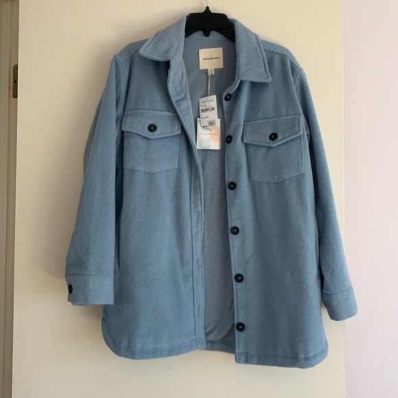 NWT Thread & Supply Shirt Jacket - Picture 2 of 3
